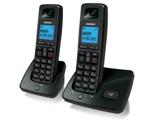 Teléfono Daewoo Dtd 4100 Duo color negro