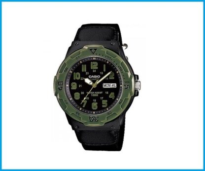 Reloj Casio MRW200 1DF verde negro