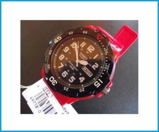 Reloj Casio MRW200 1DF rojo negro