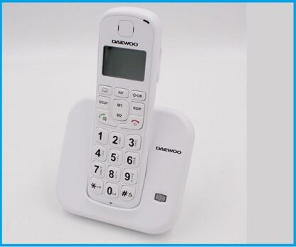 Daewoo Telefono Inalámbrico Teclas Gr DTD-7200W