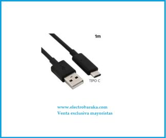 Cable 1 metro USB clavija tipo C