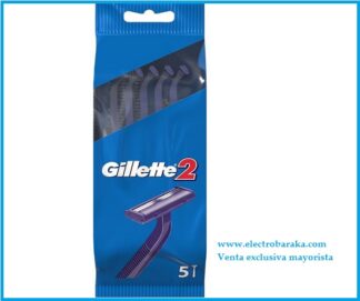 5 x maquinilla de afeitar desechable Gillette G2. ¿Por qué elegir una maquinilla de afeitar desechable 2 hojas Gillette?. 5 x Maquinilla de afeitar desechable Gillette G2.